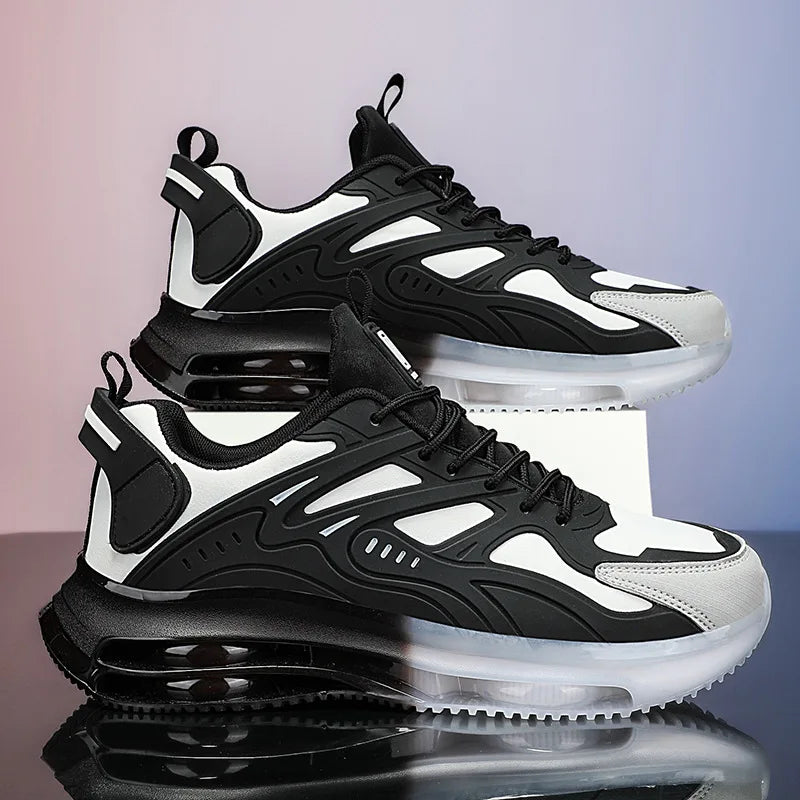 Scarpe da ginnastica da uomo in mesh, scarpe da passeggio da uomo, scarpe da tennis con lacci che aumentano l'altezza, scarpe da uomo resistenti, scarpe da uomo di alta qualità, Zapatillas De Deporte