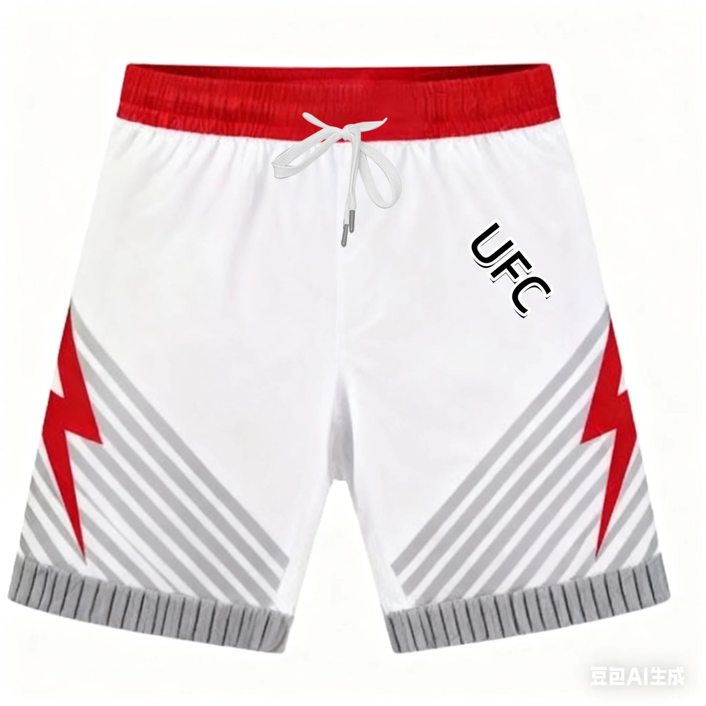 Pantaloncini da allenamento da boxe UFC da uomo, estate 2026, stampa 3D, taglie forti da uomo XXS a 6XL, in rete traspirante ad asciugatura rapida, taglie forti