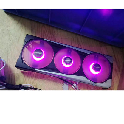 Nuova ventola di raffreddamento a LED FDC10U12D9-C FDC10H12D9-C compatibile con le schede grafiche Sapphire NITRO+ AMD Radeon RX 6700 6800 6900 XT