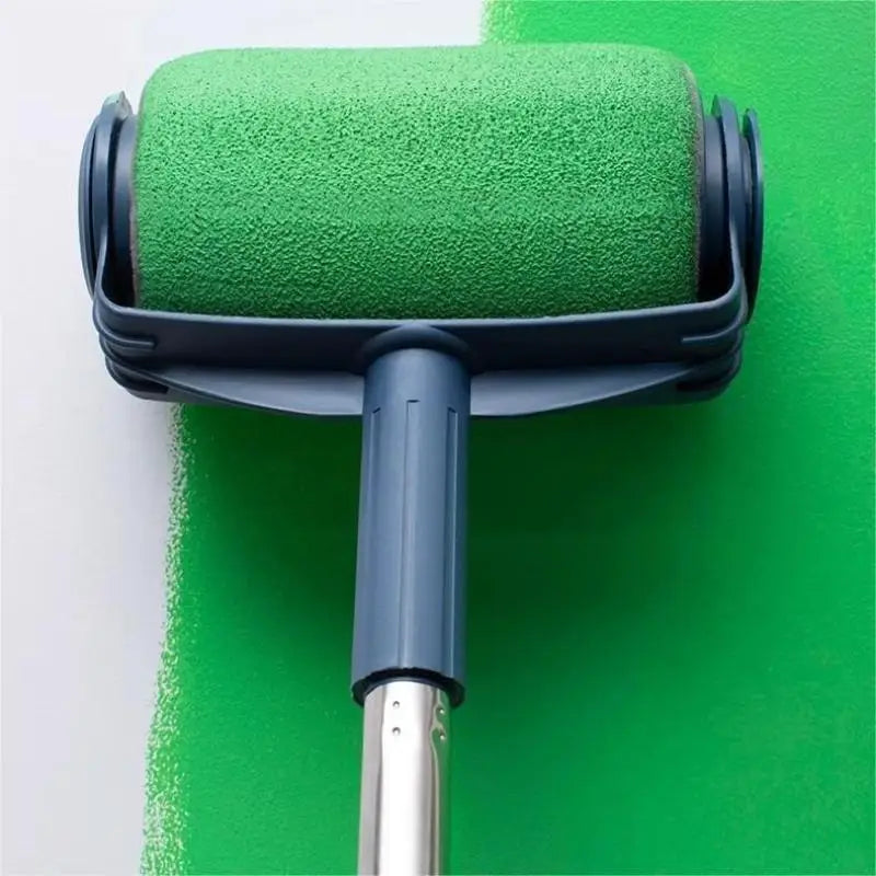 1Pcs Paint Roller Brush - Handheld Paint Roller - Cleaning Paint Roller - Roller Tool For Painting Room Walls Ceilings Floors
