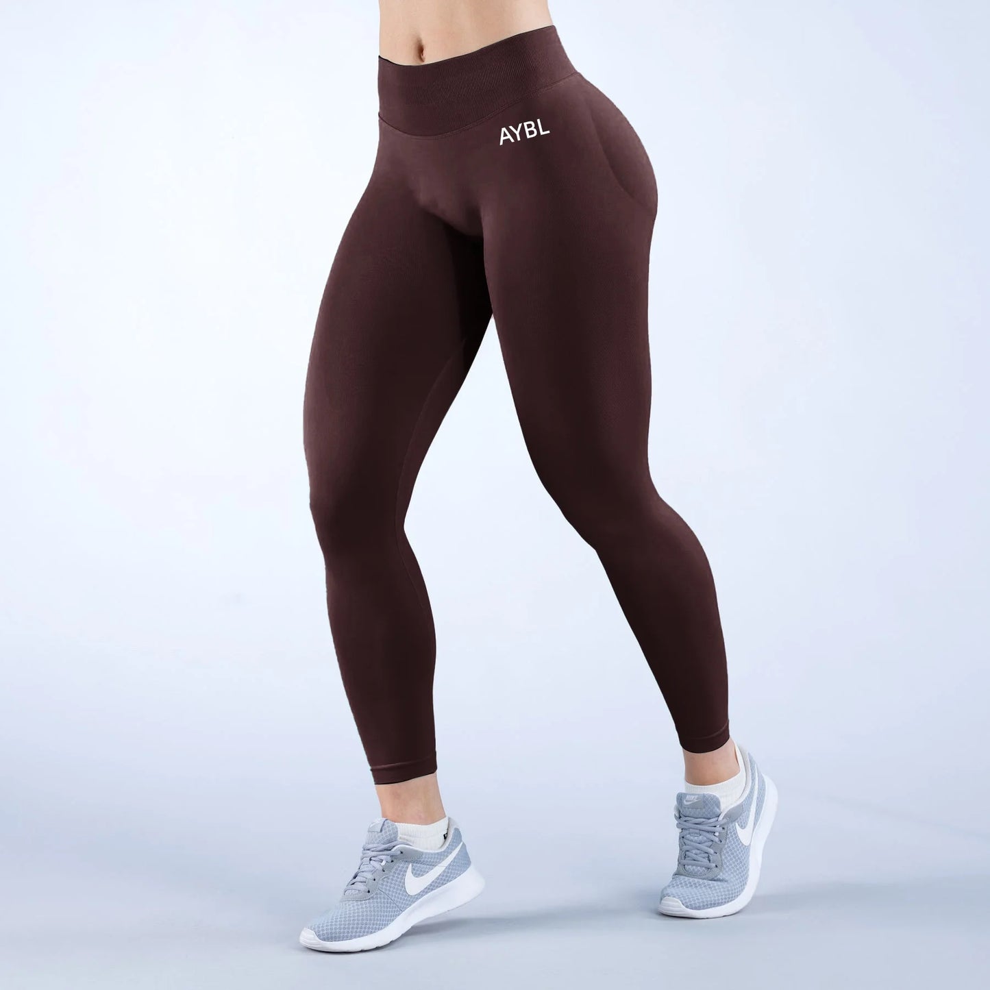 Trendy Leggings Scrunch Seamless Yoga Women Legging Gym Sports Pants Low Ribbed Band High Stretch Fitness Tights Pant