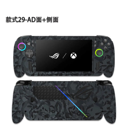 Pellicola protettiva pretagliata 1x Parte superiore + 1x Parte posteriore + Lati per Asus ROG XBOX ALLY X 7" Gen 2025 2024 2023
