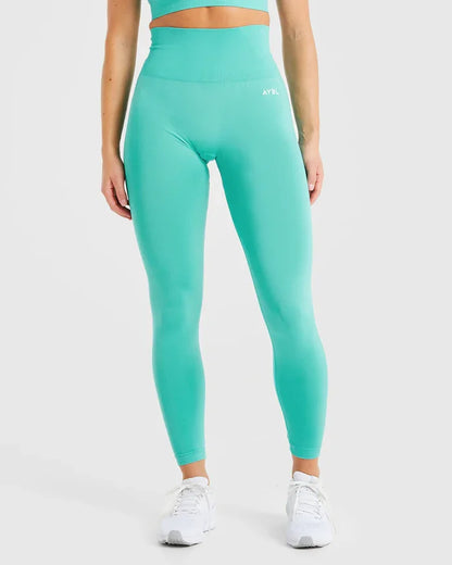 Trendy Leggings Scrunch Seamless Yoga Women Legging Gym Sports Pants Low Ribbed Band High Stretch Fitness Tights Pant