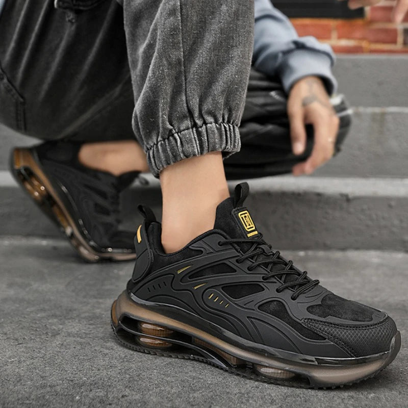 Scarpe da ginnastica da uomo in mesh, scarpe da passeggio da uomo, scarpe da tennis con lacci che aumentano l'altezza, scarpe da uomo resistenti, scarpe da uomo di alta qualità, Zapatillas De Deporte