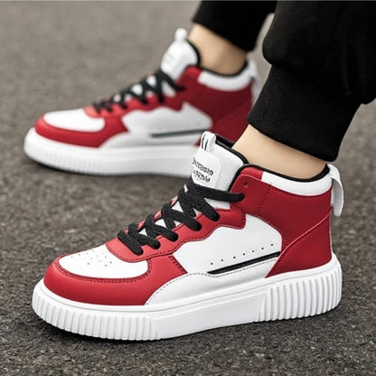 YRZL Scarpe casual da uomo Sneakers in pelle PU traspirante Scarpe bianche comode da passeggio Sport Zapatillas Hombre Fashion Flat