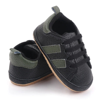 Scarpe casual per neonati per primavera e autunno, suola in TPR antiscivolo, PU di alta qualità, molto richieste, ampia scelta, nuova moda per neonati 2023