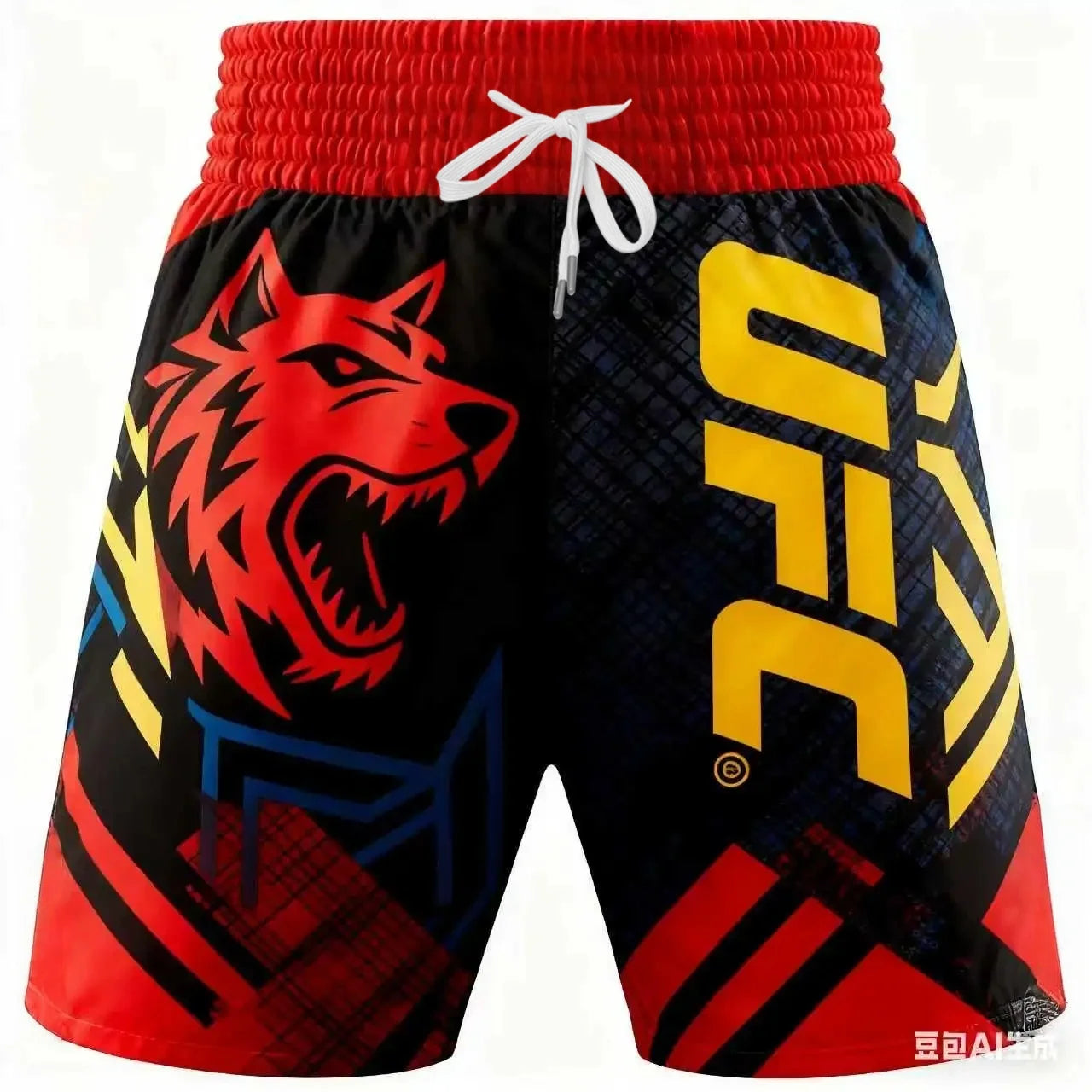 Pantaloncini da allenamento da boxe UFC da uomo, estate 2026, stampa 3D, taglie forti da uomo XXS a 6XL, in rete traspirante ad asciugatura rapida, taglie forti
