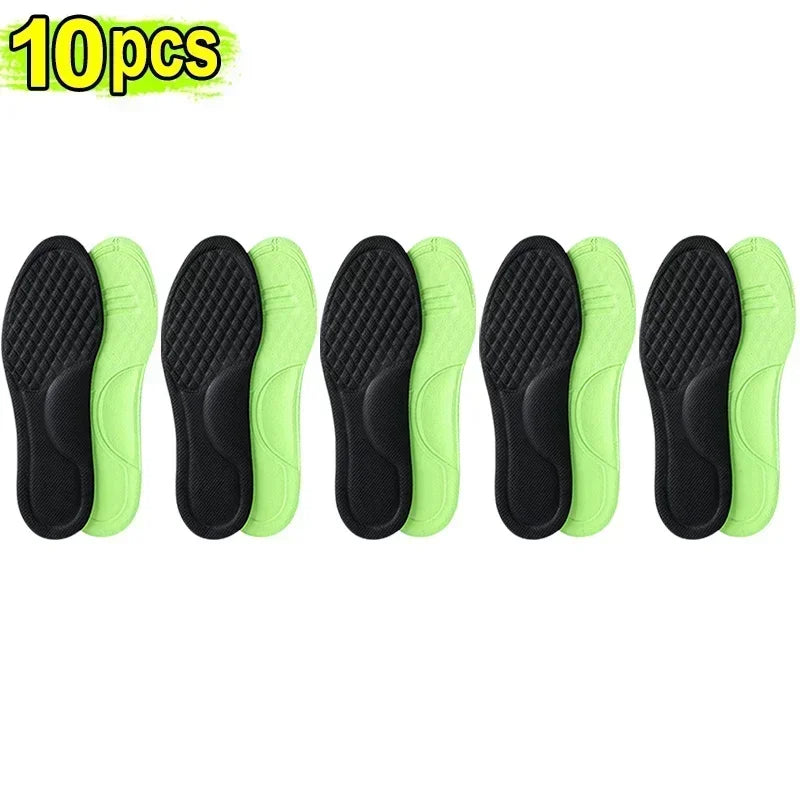 Solette ortopediche in memory foam per uomo e donna, deodoranti, per scarpe sportive, assorbono il sudore, morbide e antibatteriche, accessori per scarpe.