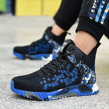 Moda 2024 Stivali da lavoro antinfortunistici da uomo Anti-schiacciamento Anti-perforazione Scarpe da lavoro alte antinfortunistiche Stivali da lavoro indistruttibili da uomo