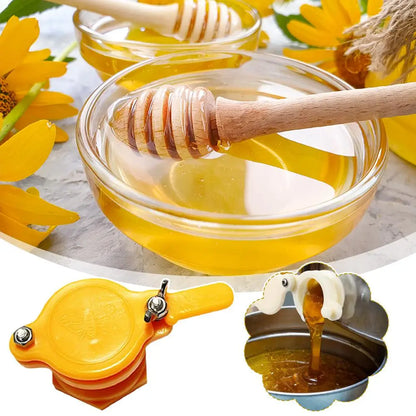 Bee Honey Tap Gate Valve Extractor Bottling Honey Extractor Machine Hive Equipments Honey Separation Tap Beekeeping Tools