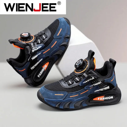 Scarpe da ginnastica alla moda per bambini, scarpe casual per la scuola e per camminare, in mesh traspirante, per esterni, per la corsa, lo sport e il tennis.