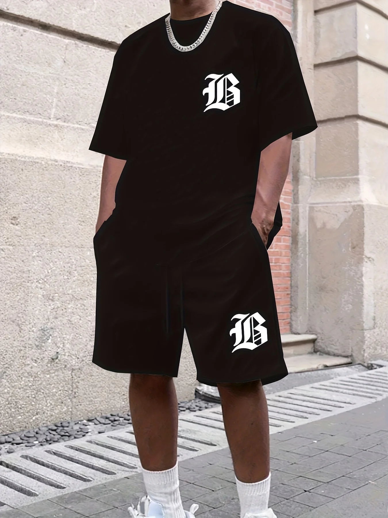 Completo casual da uomo estate 2025, stampa 3D, abbigliamento sportivo estivo, streetwear, set di pantaloncini per attività all'aperto