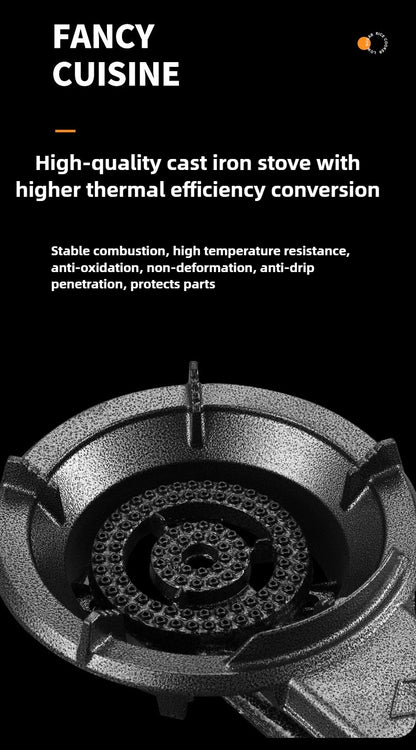 Cucina domestica Energia Fierce Stufa Ristorante commerciale Risparmio energetico Stufa a gas Alta temperatura Stufa singola
