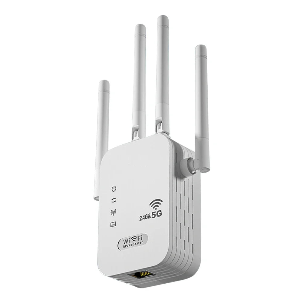 Ripetitore WiFi Dual-Band 2.4G 5G, amplificatore di segnale WiFi, extender WiFi 802.11bgn, router Gigabit con WPS, spina EU/US, amplificatore WiFi