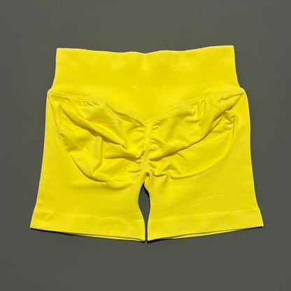 Pantaloncini sportivi HISTELLO Impact Shorts da 4,5" da donna, ideali per yoga, yoga, fitness, palestra, leggings elasticizzati, allenamento e sport.
