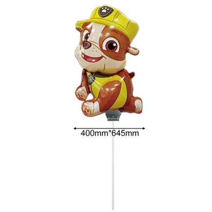 Paw Patrol Themed Balloon Cartoon police cars Fire engines Dog for Children's Birthday Party Decoration Supplies Gift Toys