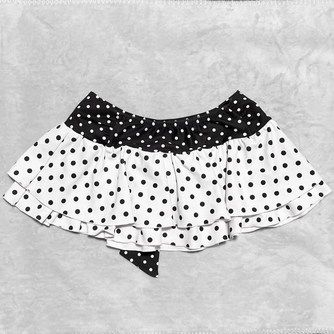 Bikini estivi dolci, trendy, carini, da ragazza romantica, piccanti, con stampa a pois, stile europeo e americano, bikini Harajuku.