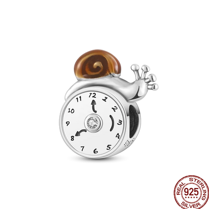 Squisito elemento a stella cava rotonda in argento sterling 925 a forma di fiore, adatto per braccialetti originali fai da te da 3 mm in argento 925