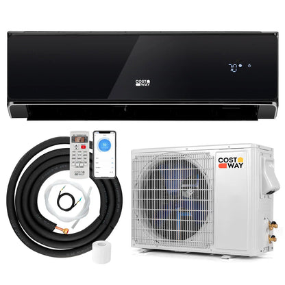 Mini condizionatore d'aria split da 12000 BTU con Wi-Fi e riscaldamento con pompa di calore