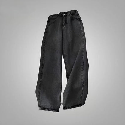 2024 Nuova tendenza americana 2024 Jeans larghi con ricamo hip-hop retrò per uomo e donna Y2K Harajuku Gothic Streetwear