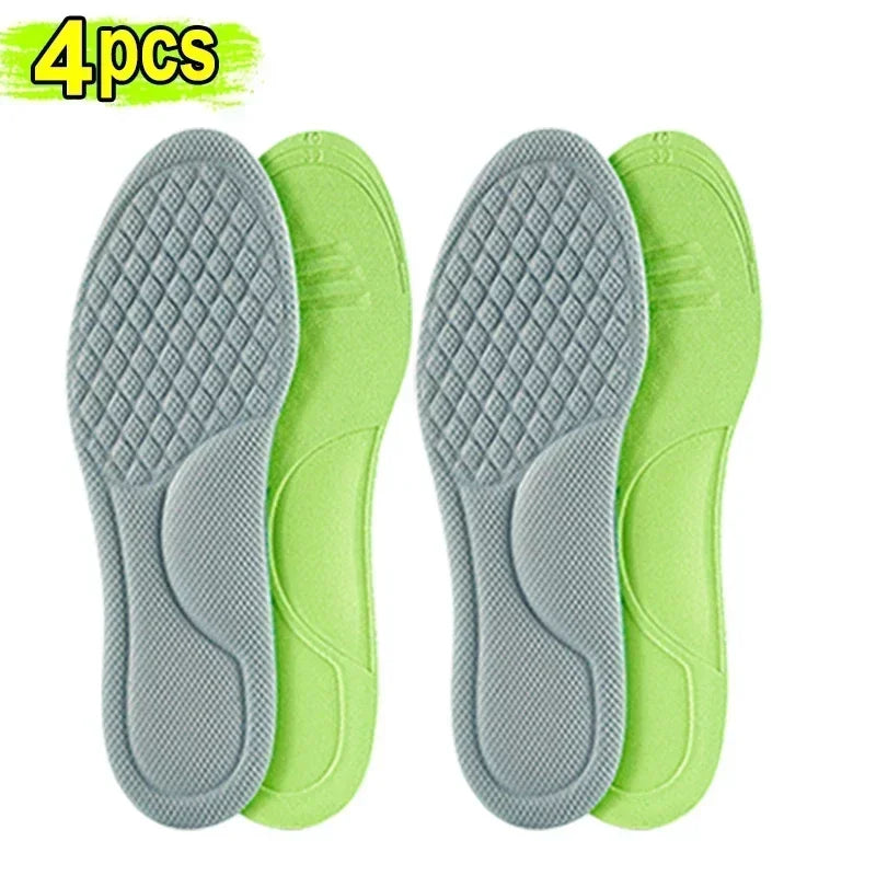 Solette ortopediche in memory foam per uomo e donna, deodoranti, per scarpe sportive, assorbono il sudore, morbide e antibatteriche, accessori per scarpe.