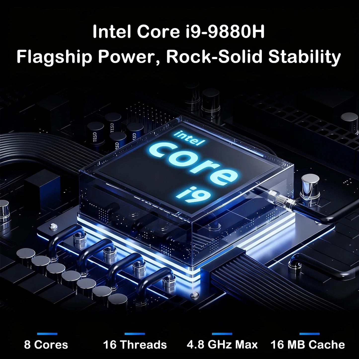 Nuovo laptop da 15,6" con processore Intel Core i9-9880H, 32 GB di RAM, SSD da 2 TB, ultra sottile, per gaming, risoluzione 1920*1080, Windows 11, ideale per ufficio, studio e uso domestico.
