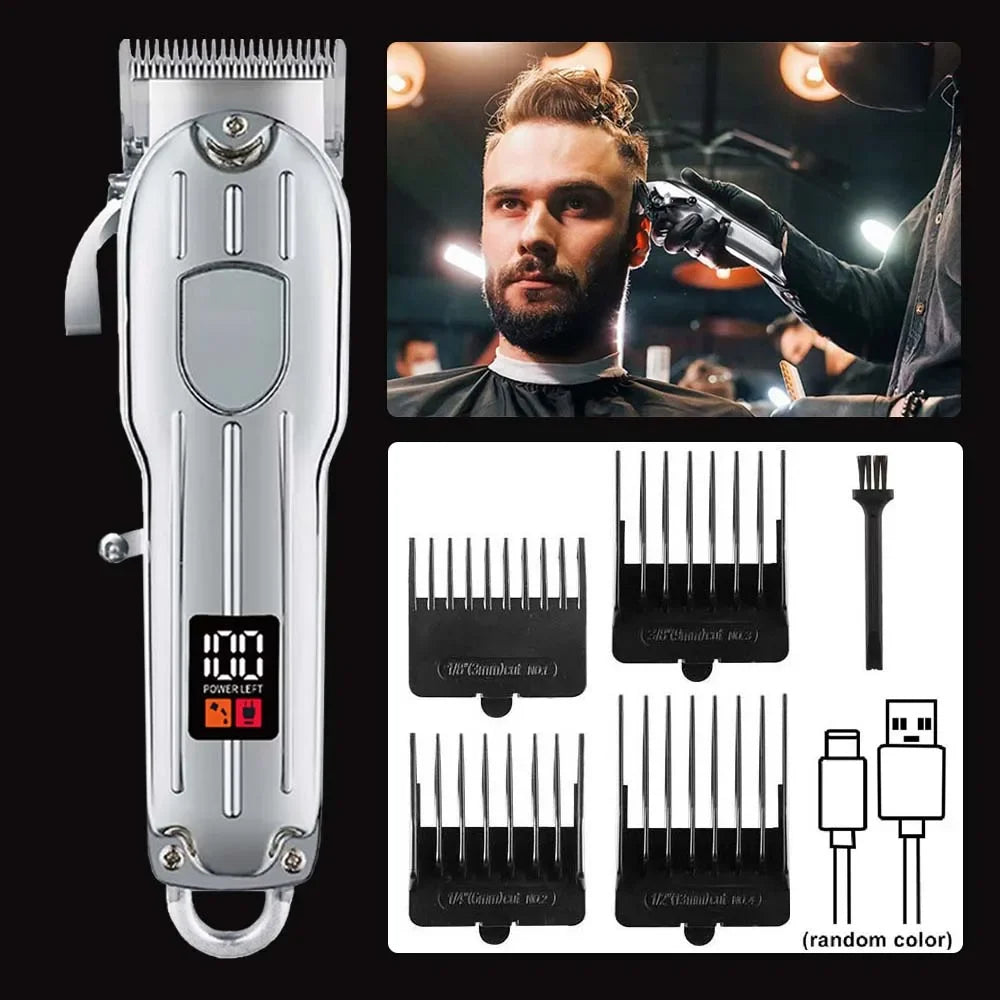 3 in 1 Hair Clippers for Men Beard Trimmer Kits Sets Electric Shavers Hair Clippers Trimmer T-Blade for Barber Home for Gifts