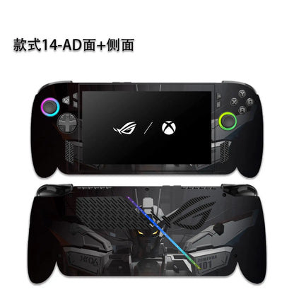 Pellicola protettiva pretagliata 1x Parte superiore + 1x Parte posteriore + Lati per Asus ROG XBOX ALLY X 7" Gen 2025 2024 2023
