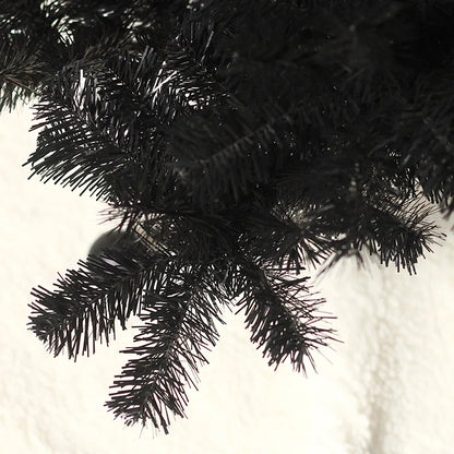 Black Artificial Christmas Tree PVC Encrypted Christmas Tree 1.2m-2.1m Family Party Christmas Halloween Atmosphere Decoration