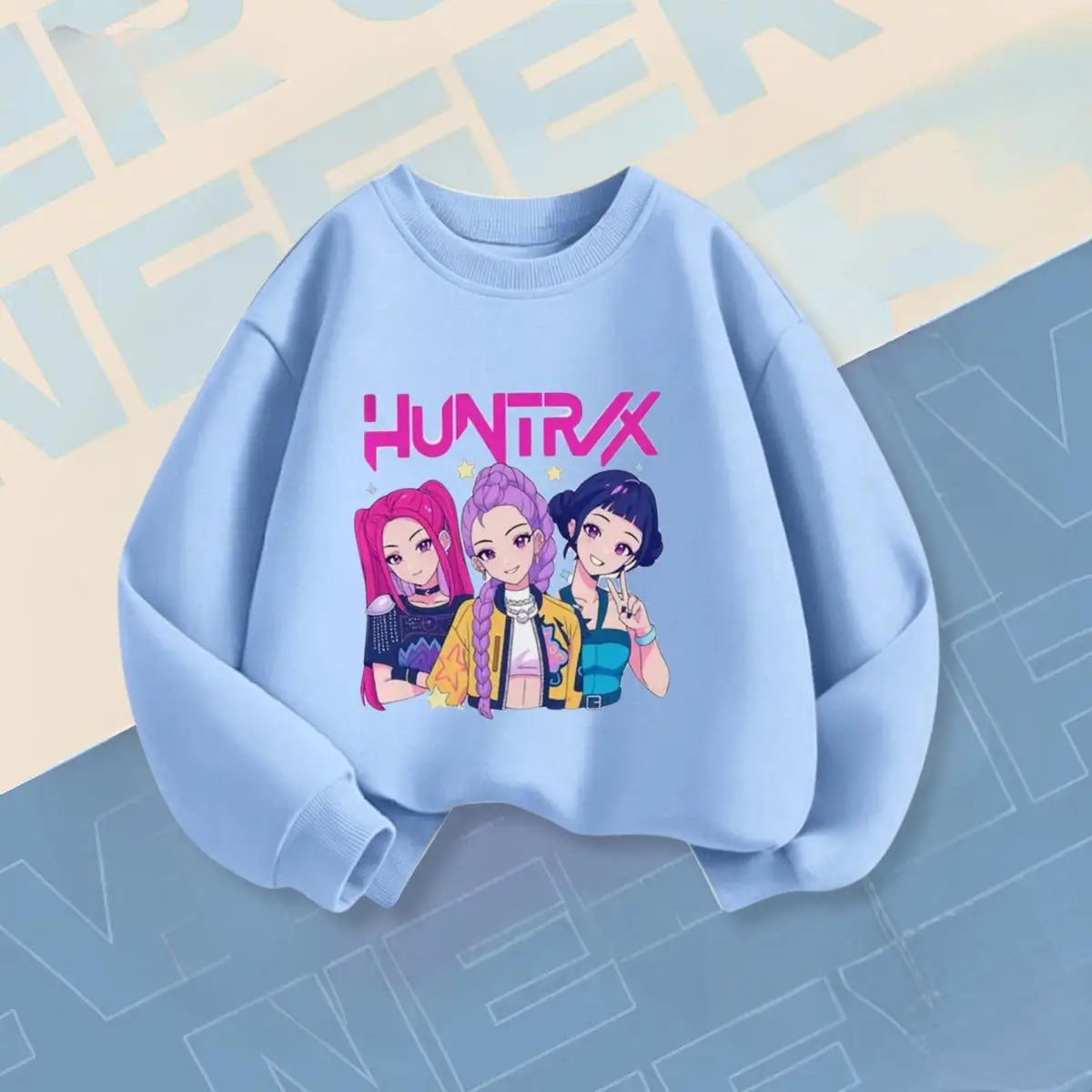 Felpe alla moda KPop Demon Hunters per bambini e bambine dai 6 mesi ai 7 anni, a maniche lunghe, con scollo a O, abbigliamento per bambini