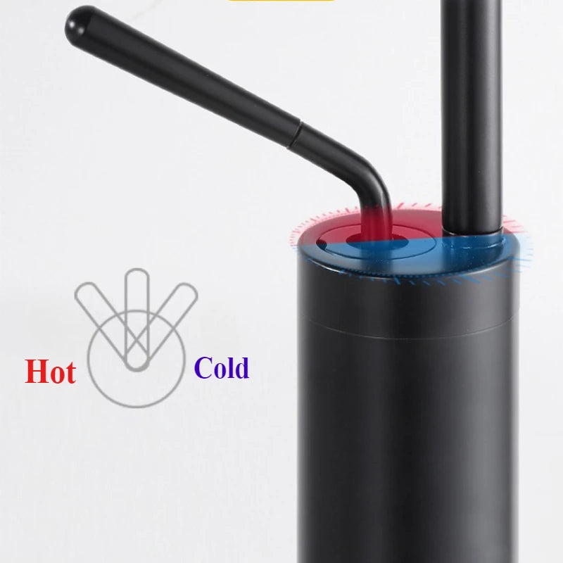 Kitchen brass Faucet Pull Out Stream Sprayer Deck Mounted Matte Black Mixer Tap 360 Degree Rotation  Kitchen Sink Hot Cold Taps