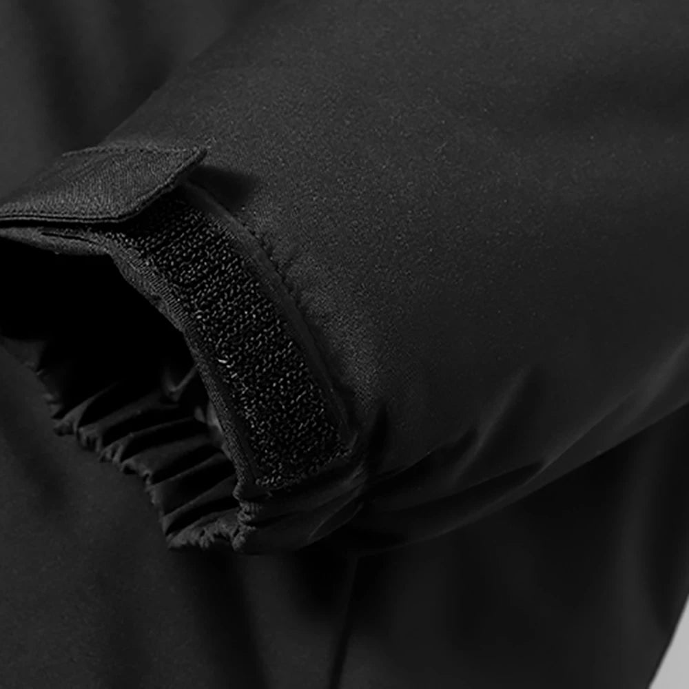 S-6XL large-sized outdoor rainproof cotton-padded jacket for men in winter, thickened and warm graphene cotton-padded jacket