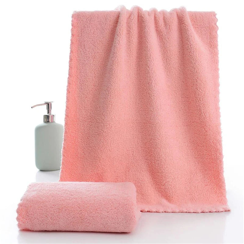 Asciugamani da bagno in fibra di bambù al 100%, in microfibra, per uomo e donna, in spugna morbida, regalo per adulti, panno super assorbente per la casa.