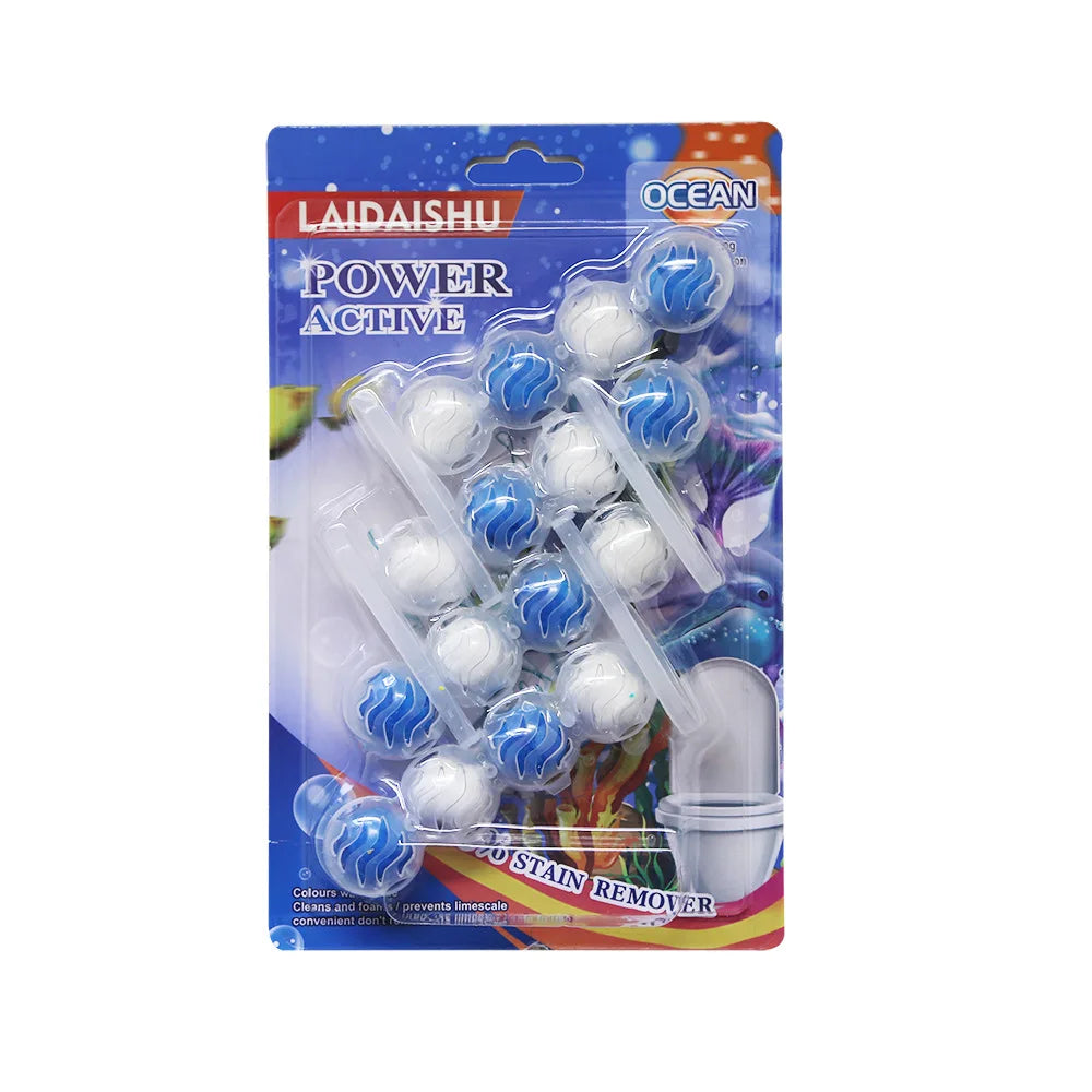 16/12/8//4Pcs Toilet Cleaner Home Fragrance Cleaning Supplies Drain Toilet Hanging Detergent Balls Bathroom WC Perfume Freshener