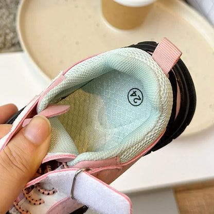 Scarpe per bambini, abbinamenti di colori, stile coreano, sneakers da ragazza, scarpe sportive per bambini, scarpe da trekking e da corsa per studenti H09015