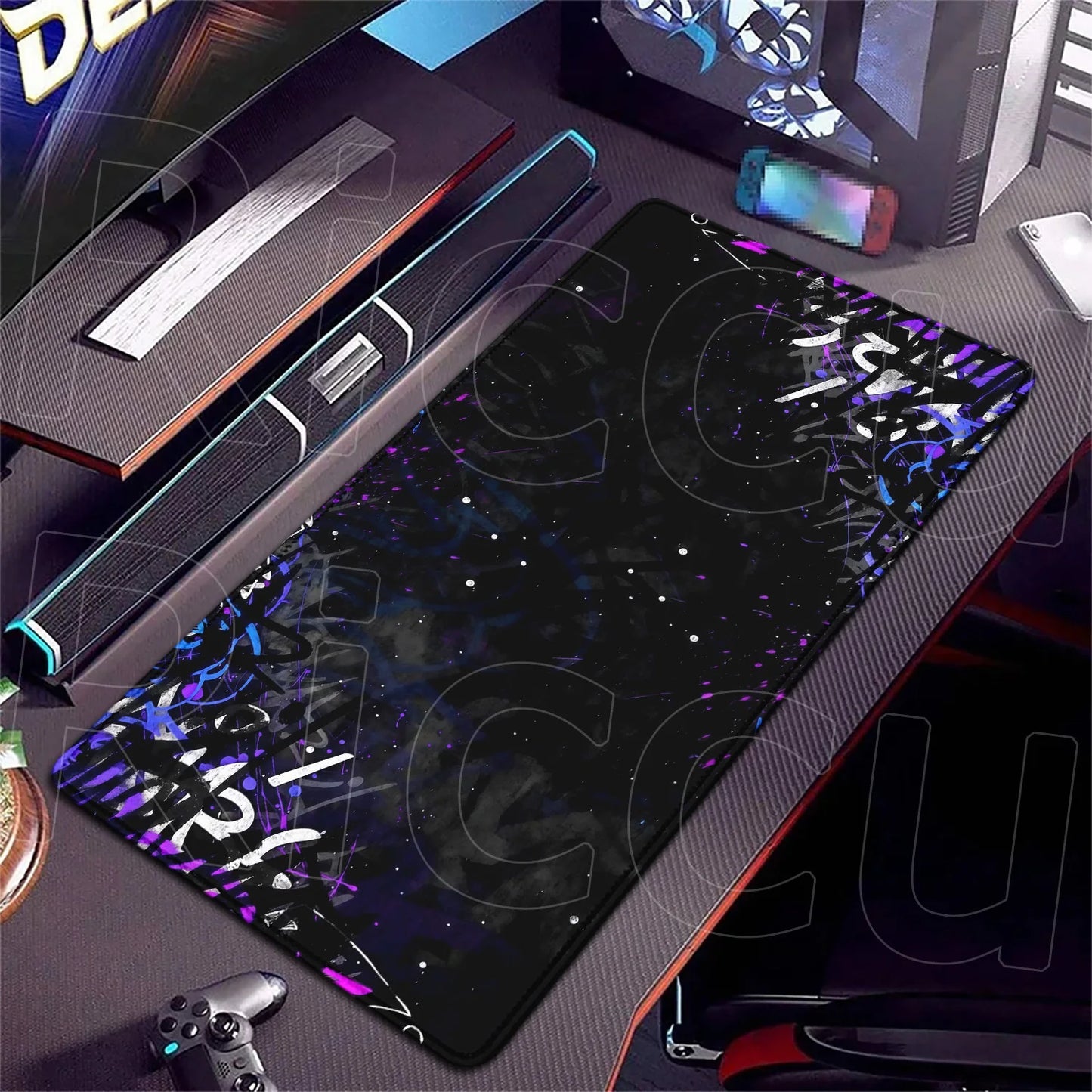HD 400x900mm Street Graffiti Art Gaming Mouse Pad Table Pad Mousepad XXL Computer expand Rubber accessories Keyboard Desk mat