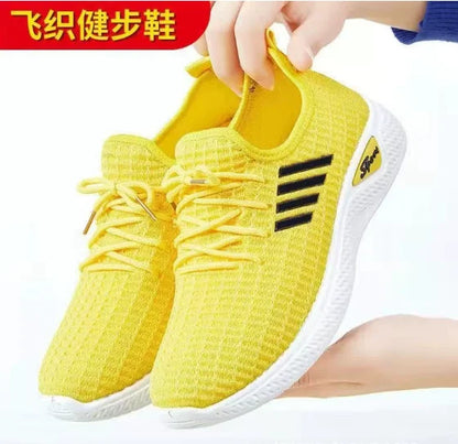 Scarpe da corsa da donna, scarpe da ginnastica per adulti, scarpe a rete, scarpe da ginnastica comode e morbide da donna, scarpe casual traspiranti