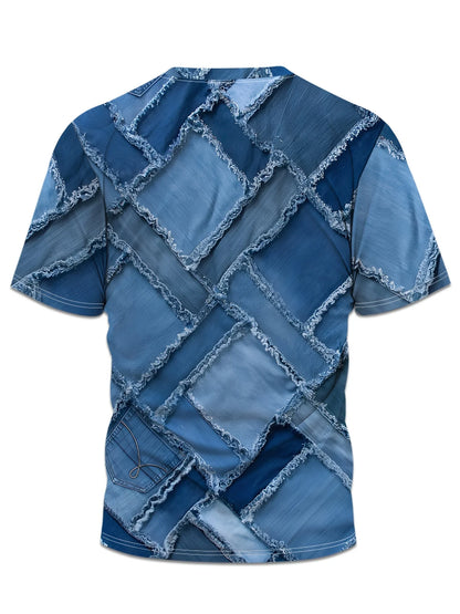 The new men's set for summer 2025 features 3D personalized printing which is fashionable sporty comfortable soft and skin-friend