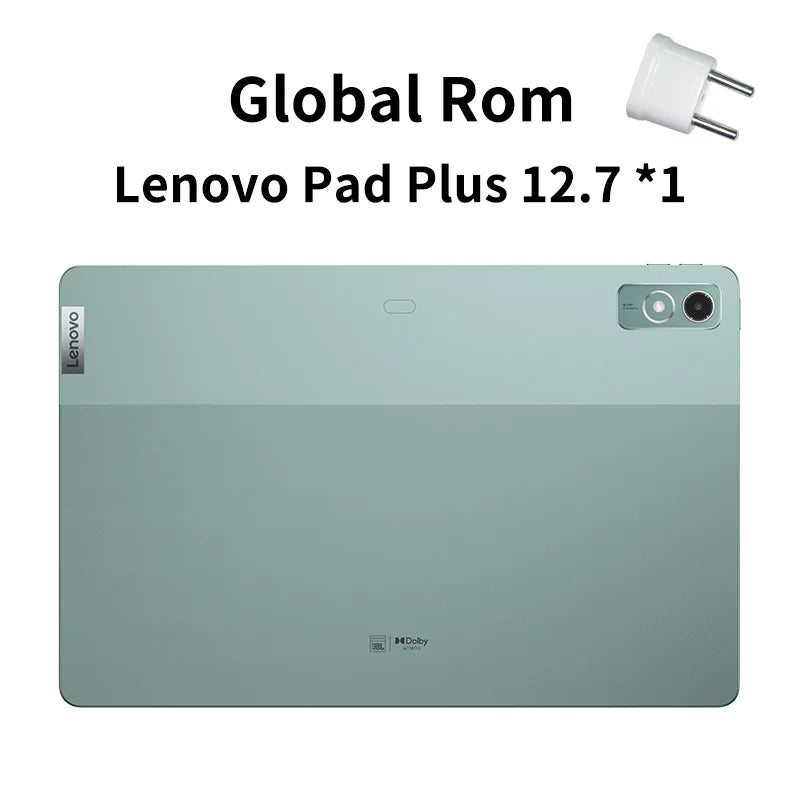 Global Rom Lenovo Pad plus 12.7-inch 2944*1840 LCD Screen 10200mAh Battery MTKtianji7050 TB372FC 13MP 8G128G WIFI version