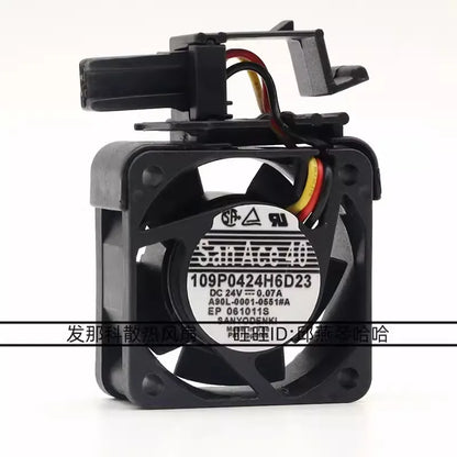 Nuova ventola di raffreddamento per Sanyo A90L-0001-0551#A 109P0424H6D23 DC 24V 0.07A Fanuc Fan