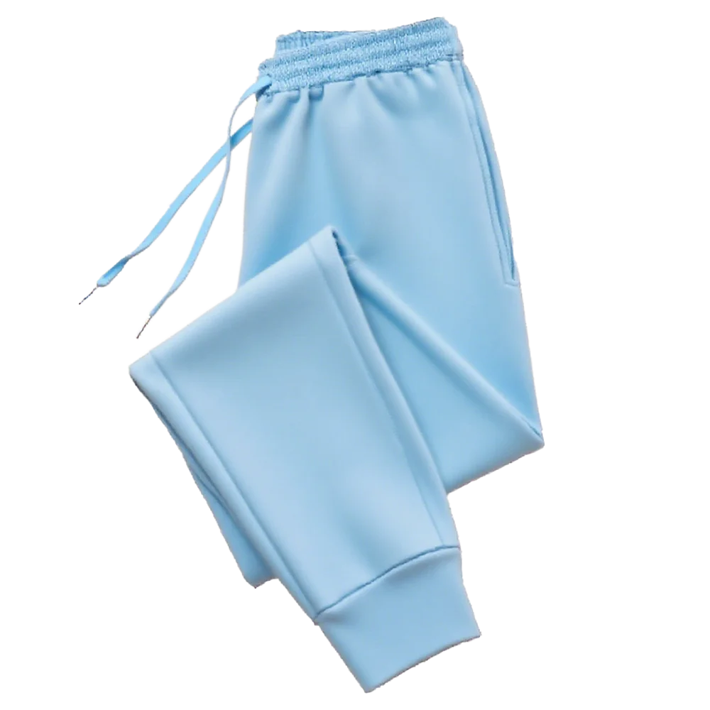 Blank Women's Pants Essential Basics Sweatpants Autumn Winter Fleece High quality Fashion Sports Trousers Women Jogger Pants