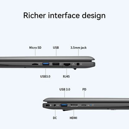 Laptop da 16 pollici con processore Intel Core i5, risoluzione 1240p, display IPS 2.5K, Windows 11, notebook portatile Adreamer, 16 GB di RAM, SSD da 1 TB.