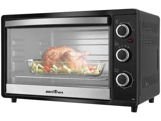 BFE41P - Forno elettrico da banco Britannia nero 110 V 36 L