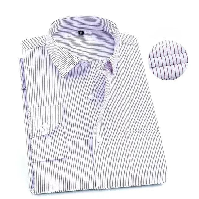 Camicia stampata da uomo, casual, a maniche lunghe, slim fit, da uomo, per lavoro, sociale, abbigliamento di marca, morbida e confortevole KOACUS
