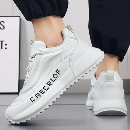 Scarpe da uomo di alta qualità, tendenza moda, scarpe da ginnastica casual da uomo, scarpe da viaggio bianche, taglia grande 48, scarpe da corsa Zapatillas Hombre