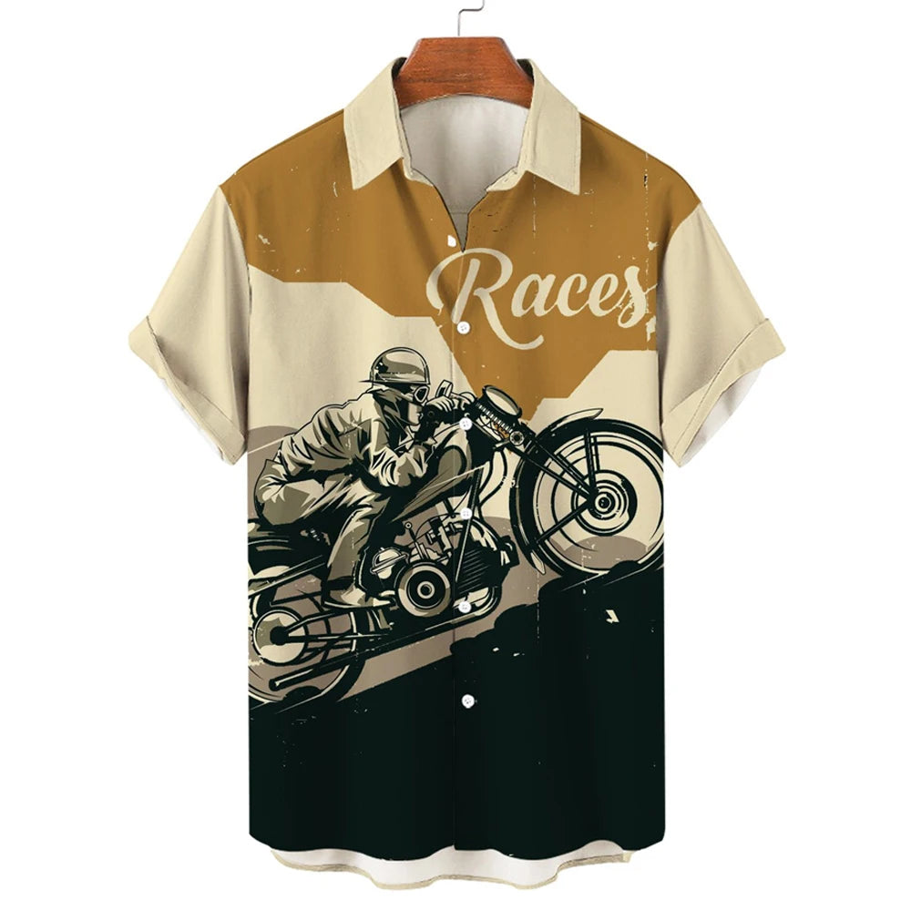 Maglietta da uomo Route 66 Biker 3D per ragazze motocicliste Maglietta Route 66 per uomo Maglietta oversize a maniche corte americana da uomo Maglietta da viaggio