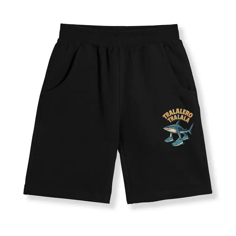 Pantaloncini Brainrot italiani per bambini Pantaloni sportivi per ragazza da ragazzo Tungtungtung Sahur Tralalero Tralala Mezza mutanda