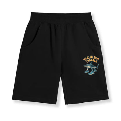 Pantaloncini Brainrot italiani per bambini Pantaloni sportivi per ragazza da ragazzo Tungtungtung Sahur Tralalero Tralala Mezza mutanda