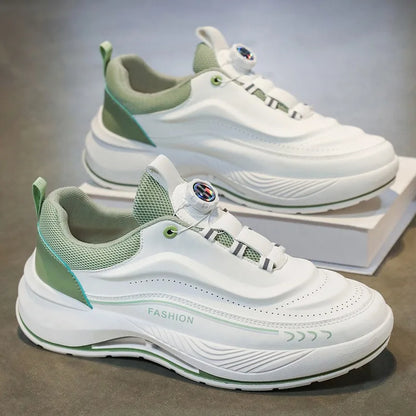 Scarpe da ginnastica da uomo per attività all'aperto, scarpe da corsa elastiche e traspiranti, scarpe casual da uomo versatili e di tendenza per la primavera.