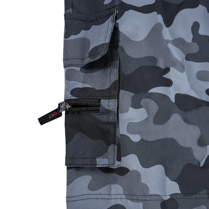 Pantaloncini tattici da uomo Delta Core Cargos con simbolo geometrico, tessuto elasticizzato in quattro direzioni, tasca di sicurezza nascosta, elastico in vita per palestra e fitness.